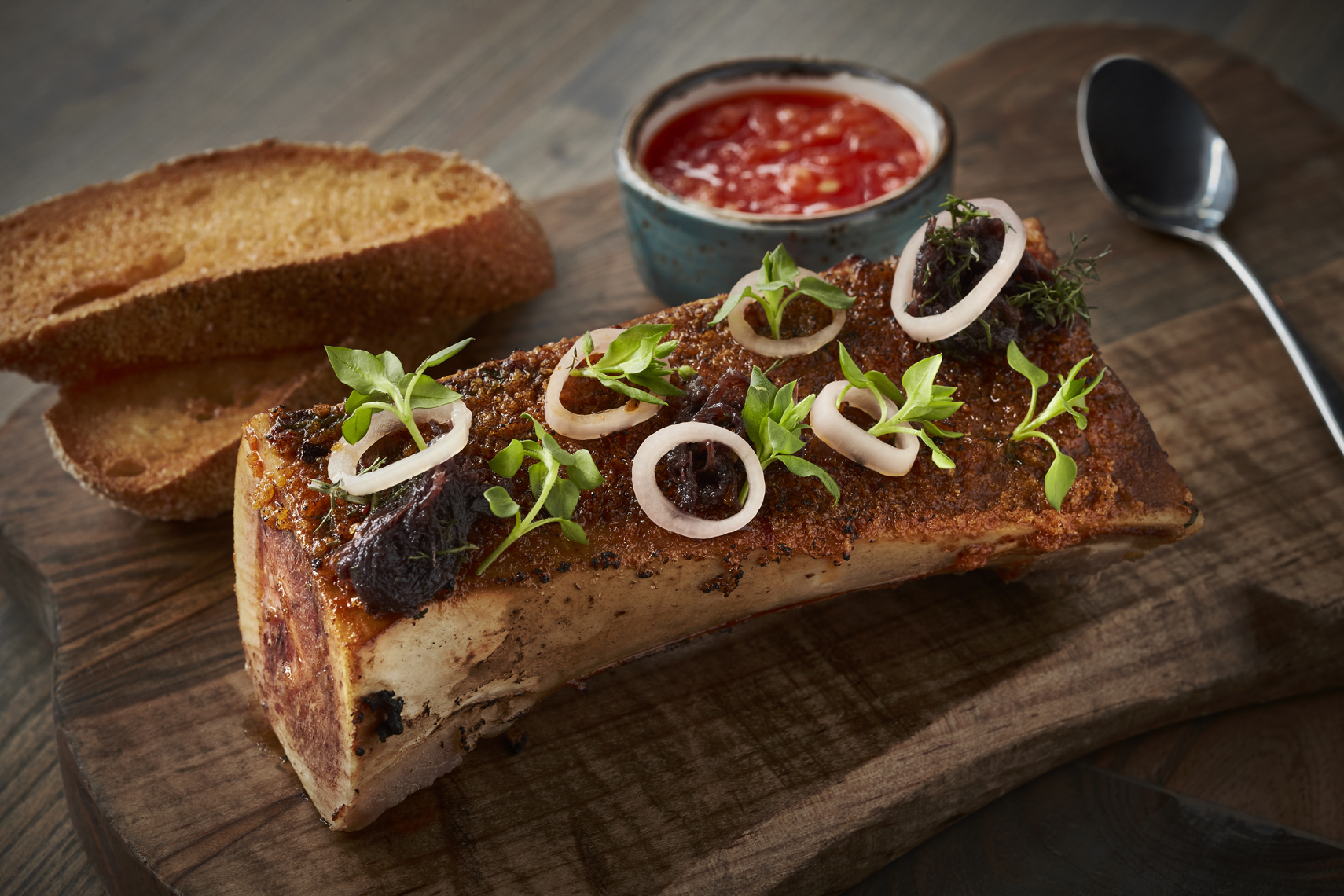 FOOD-DiningOut9-Hot-Smoked-Bone-Marrow-Oxtail-Jam-Pan-Con-Tomate-